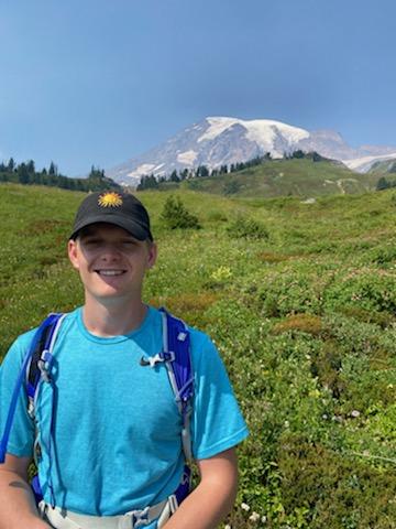 Ben hiking